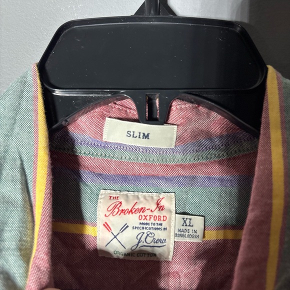 J.Crew Slim The Broken in Oxford Shirt Mens Size XL - Picture 5 of 5
